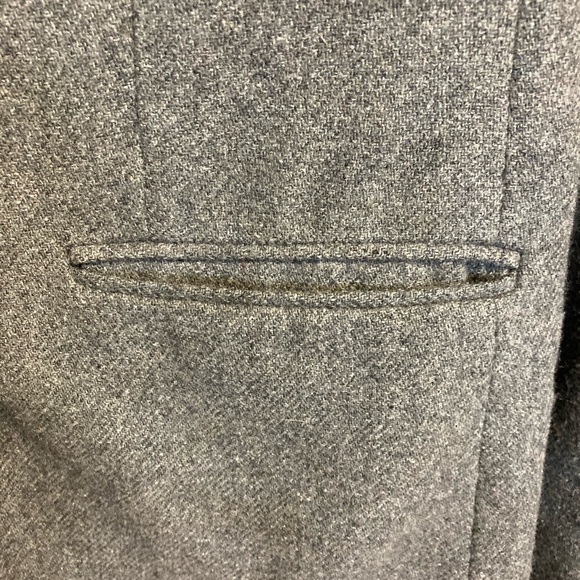 Vintage Women’s Changing Scene Blazer in Recycled Wool Blend Grey Size 12 - Picture 6 of 15